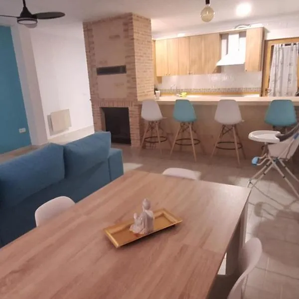 Atardecer dorado, hotel en Ruidera