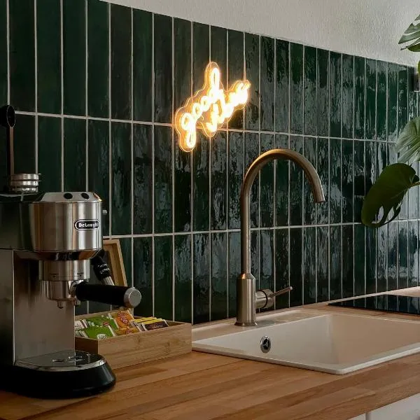Modernes Designer Loft mit Flair in Hochheim & Tiefgarage, hotel in Hochheim am Main