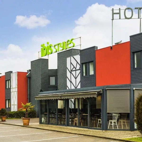 ibis Styles Rouen Val De Reuil, khách sạn ở Val de Reuil