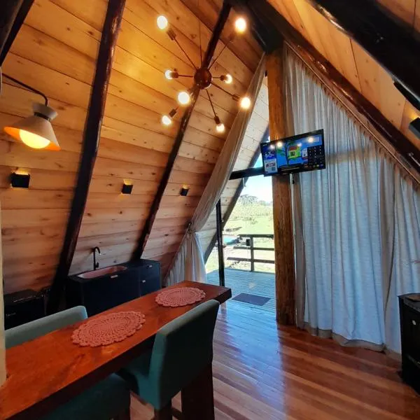Chalé A-Frame da Fazenda, hotel in Bom Jardim da Serra