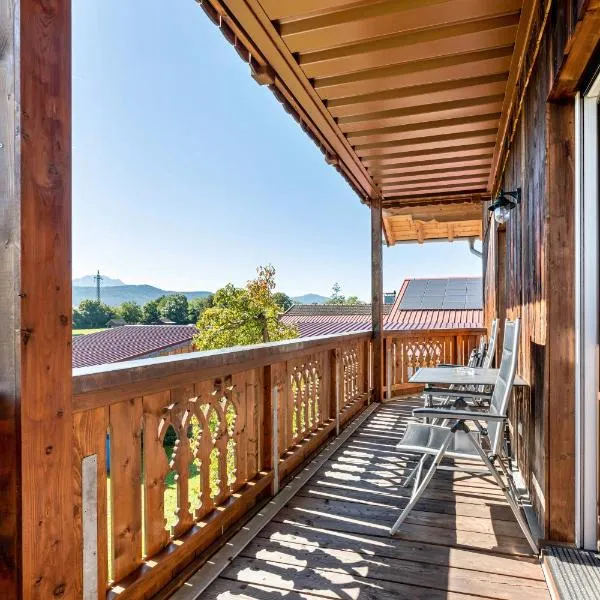 Viesnīca Wohnung Untersbergblick pilsētā Freilasinga