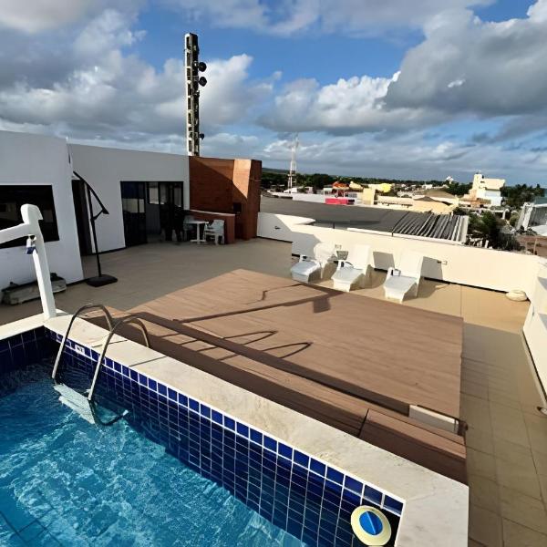 Cobertura beira mar piscina privativa, 5 quartos, ar condicionado, até 14 pessoas! - Foto 4
