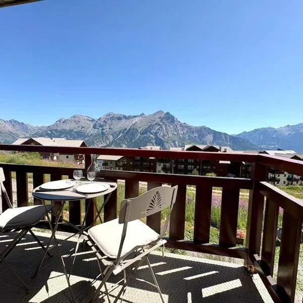 Appart 6 pers à 1800m, vue superbe, ski aux pieds, hotel u gradu 'Puy-Saint-Vincent'
