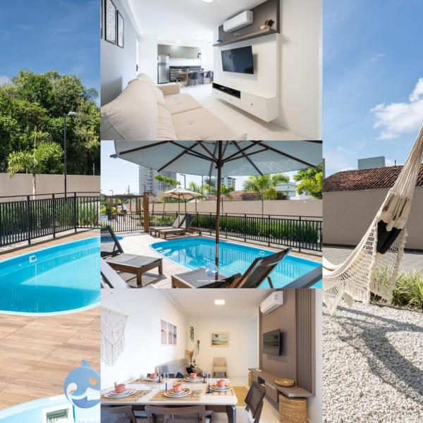 Apartamentos completos a 15min BETO CARREIRO com WI-FI CHURRASQUEIRA em CONDOMÍNIO com PISCINA portaria 24h Ideal para família