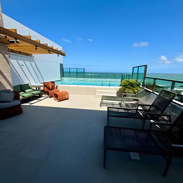 Experiência Ponta Verde Piscina com Vista Mar - Foto 4