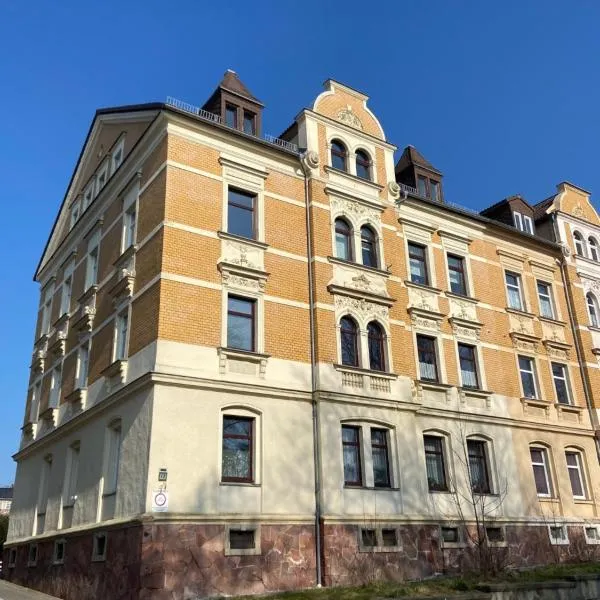 Sanierte Unterkunft in Glauchau Nähe zu VW Werk, hotel in Glauchau