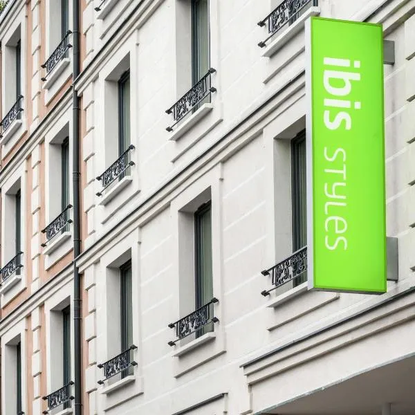 ibis Styles Clamart Gare Grand Paris, hotel v destinaci Clamart