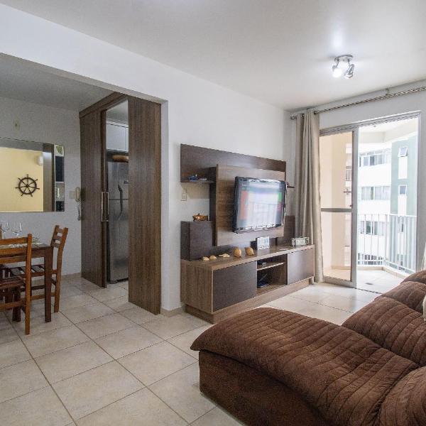 CRM38 - 2Dorm, Climatizado, Centro, Garagem, Wi-fi