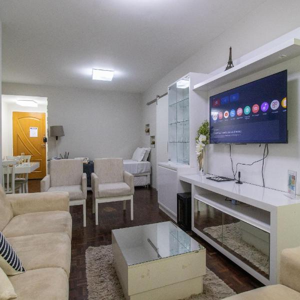 LFY24 - Praia Central, 1DR, TV Smart, Av Atlântica