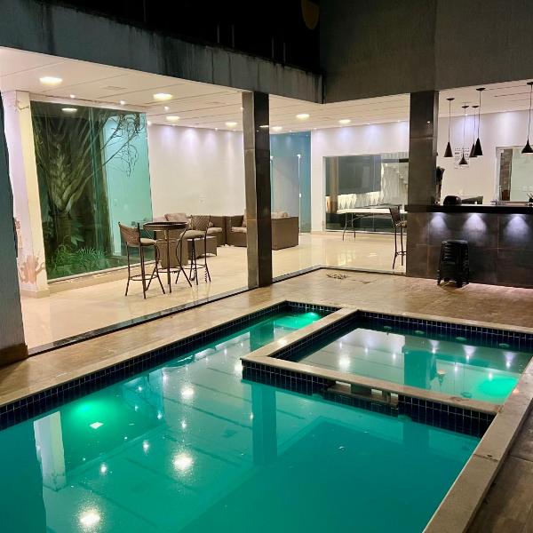 Casa com piscina em Brasília - 15 minutos