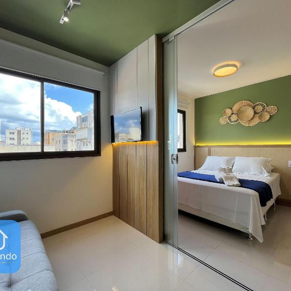 Quarto e Sala Organizado e Completo Na Ondina
