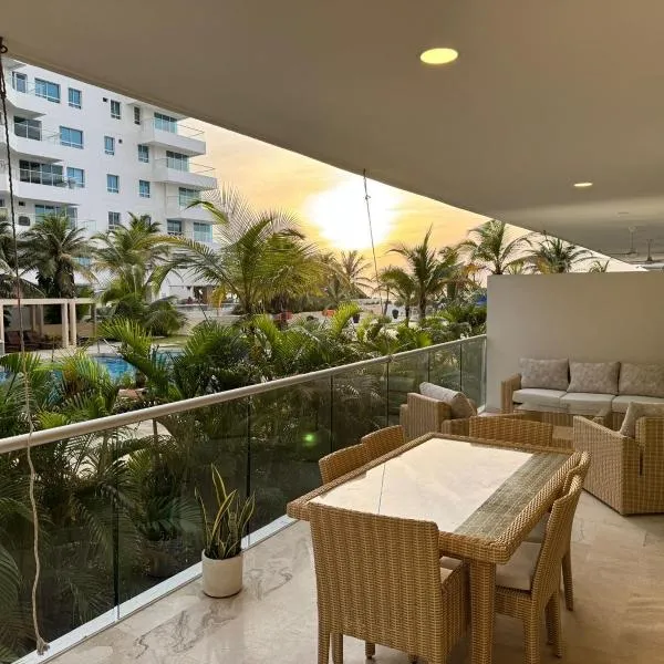 Apartamento en Cartagena con balcón en Morros، فندق في كارتاهينا دي اندياس