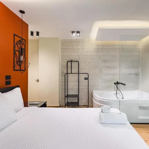 The 2BDR Layover Lounge w Jacuzzi 5min to CAI Airport, hotel al Caire