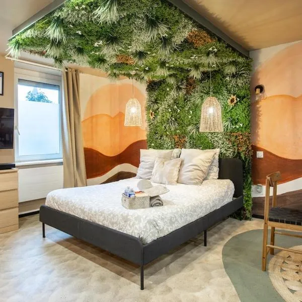 Deluxe Studio, Désert Rose, jacuzzi, MULHOUSE CENTRE, hotel in Mulhouse