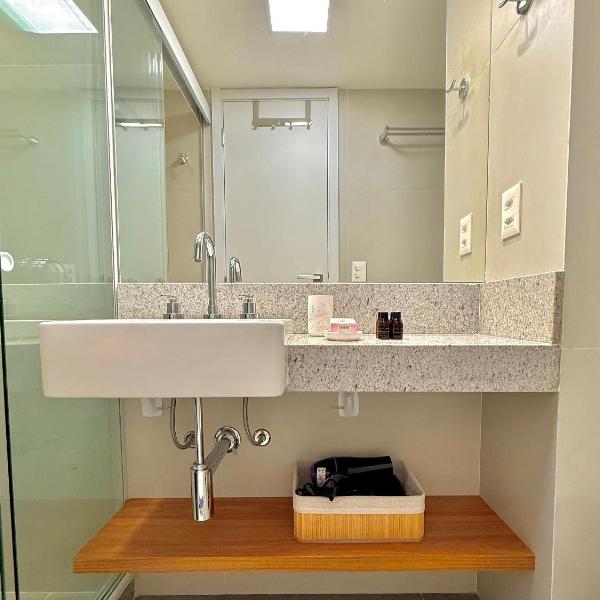 Studio Leblon - Novo, varanda, piscina e gym - Foto 3