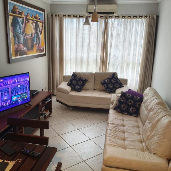 Ap Guaruja Praia Enseada 2 quartos 1 Banheiro , 5 cama solteiro 1 casal