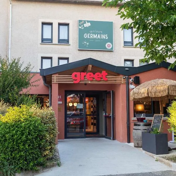 greet Hotel Massieux Lyon Nord, hotel in Massieux