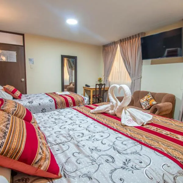 Los Portales de Chivay, hotel v mestu Chivay