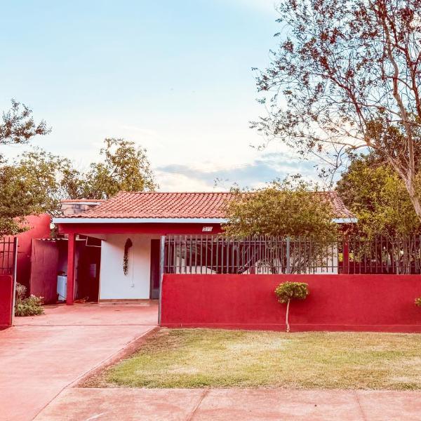 Casa completa com ar-condicionado, Wi-Fi e check-in automático