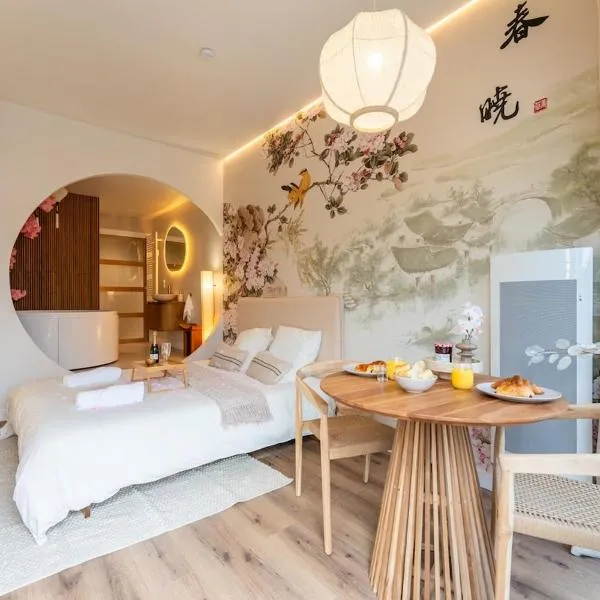 Suite Naïkan, Balneo & Atmosphère Zen Japonaise, hotel in Bordeaux