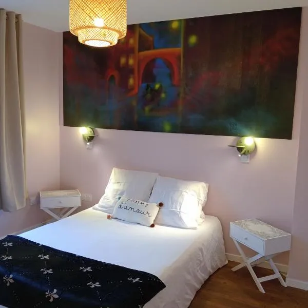 Les gîtes du bonheur，位于卢瓦尔河畔叙利的酒店