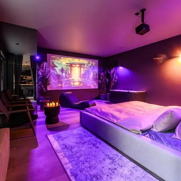 Jacuzzi Cinema Japandi 2, khách sạn ở Kaunas