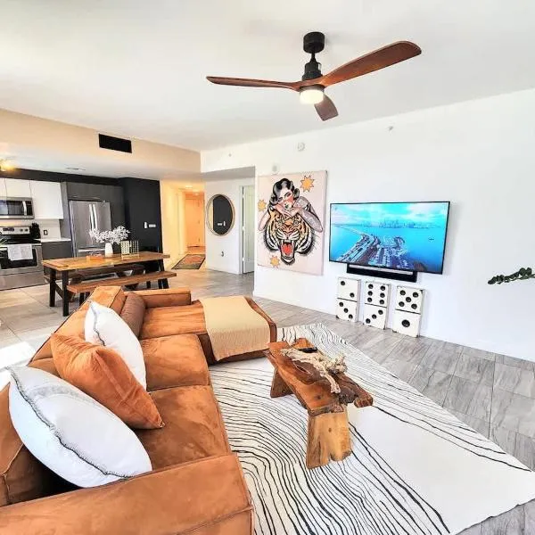 Modern Luxury Miami- Downtown-Brickell 2BD-2BA, hotel a Miami