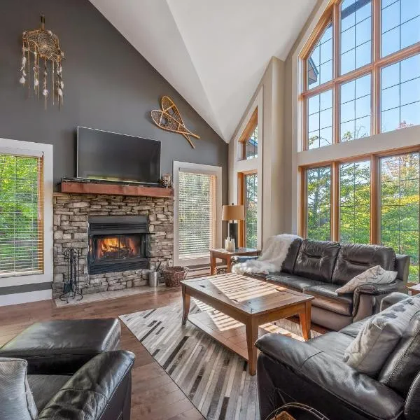 16-Chalet à louer Stoneham, hótel í Stoneham