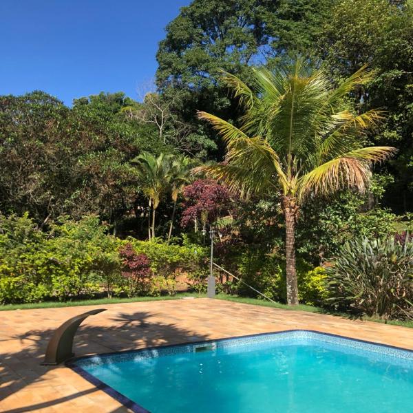 Chácara Luar churrasqueira piscina e jogos