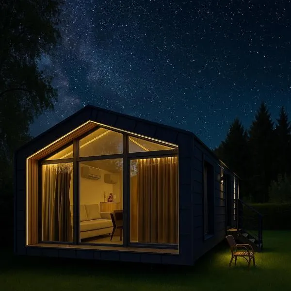 Modernes Familien Tiny House - Natur & Sternenhimmel inklusive!, hotel in Untergriesbach
