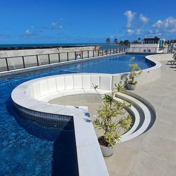 Porto Ora Flat-Porto de Galinhas-60 m da praia-Restaurante-Academia-Coworking-Espaço Kids-Piscina - Foto 4