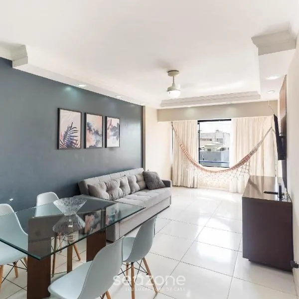 Apto 1 quarto a 100 m da Praia de Jatiúca BER0202, hotell i Maceió