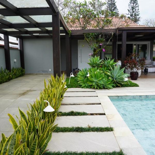 Casa com piscina a 400M do mar de Jurerê - Foto 4