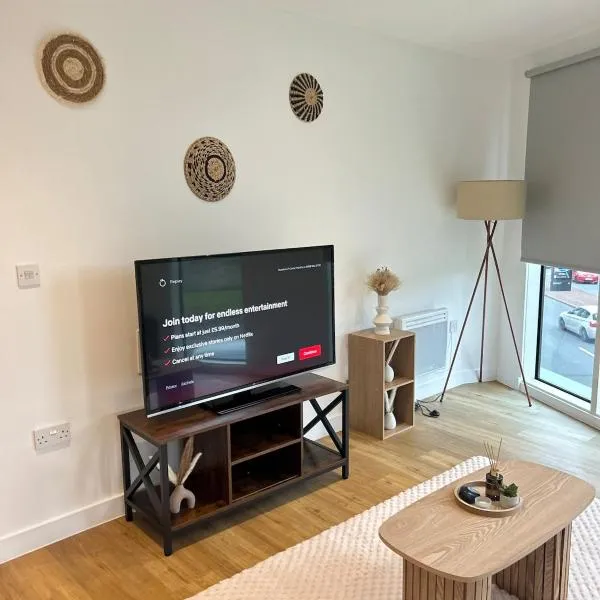 City Condo-Terrace-Gym-Games Room -Free Secure Parking- Manchester, hotel v Manchesteru