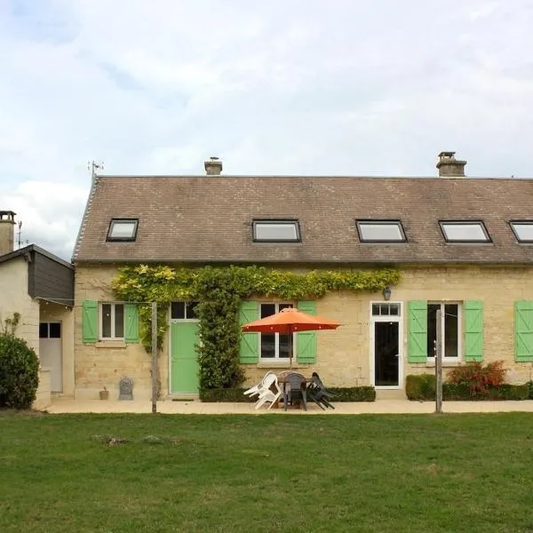 Spacious and peaceful house Les Hauts Prés, Hotel in Landricourt