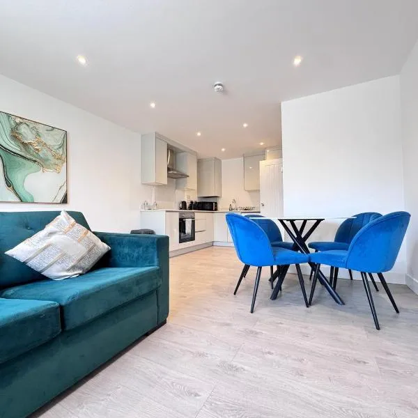 Full Apartments Near Heathrow-Neat M4-Near Shops-EV charge possible, hotell sihtkohas Stanwell