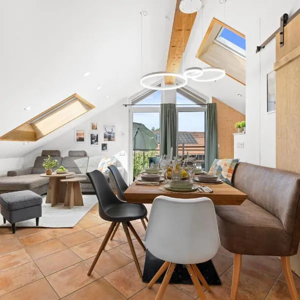 BALANCED Eurasburg Apartments, vollausgestatte Ferienwohnungen auf dem Land, hôtel à Eurasburg