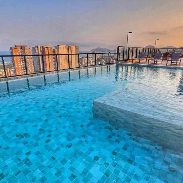 Lindo Ap - Piscina vista mar - Lazer completo