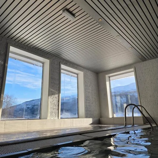 "Little Mountain Paradise" studio apartment at Oppheim Resort, Hotel in Vossevangen