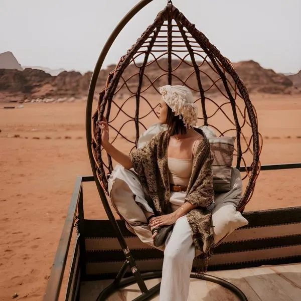 Catalina Luxury rum camp、ワディ・ラムのホテル