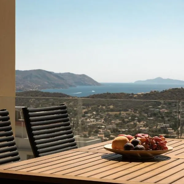 Saronida Hilltop Sea Breeze, hotel en Saronida