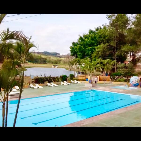 Cabaña Show Piscina Lagoa - Camping Carrion - Foto 4