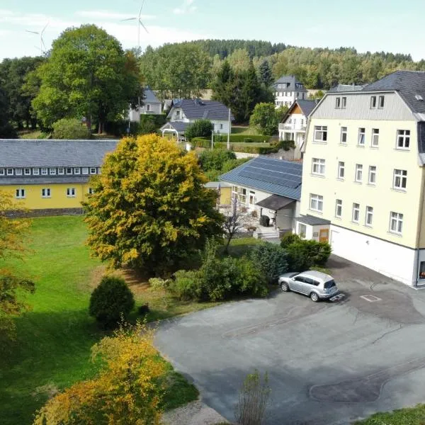 Pension Kursprung, hotell sihtkohas Bad Brambach