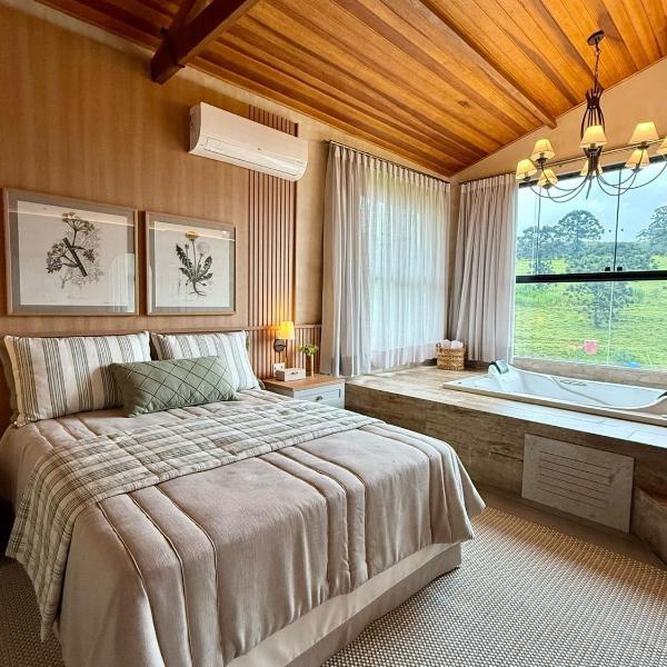 Fazenda com 3 espaços independentes - 10 suítes com PISCINA, 4 suítes com JACUZZI ou Chalé romântico com JACUZZI - Wi-Fi 400MB Lagos e Cavalos - Foto 3