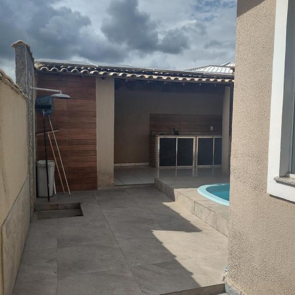 Casa com 03 Quartos, Piscina e Churrasqueira em Itaipuaçu Maricá RJ - Foto 4