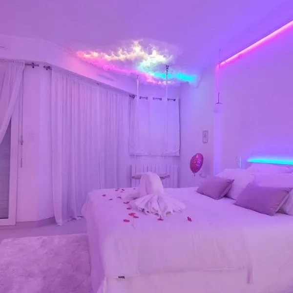 Suite romantique avec balnéo près de Vannes - L'instant suspendu, готель у місті Questembert