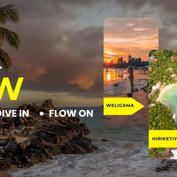 Wake N Flow, Ahangama - Kabalana Beach, hotel in Ahangama