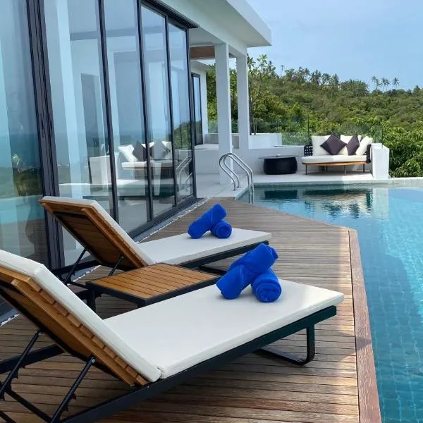 Anzhu Seamate Villa Samui, hotel en Amphoe Koh Samui