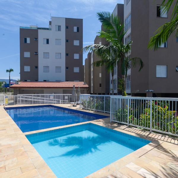 Jardim das Palmeiras, piscinas, lazer, estacionamento coberto, prox. Praia Grande
