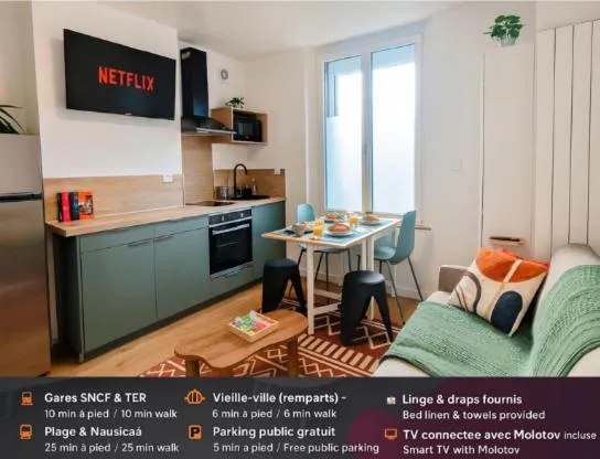 Le Green, hotel v destinaci Boulogne-sur-Mer